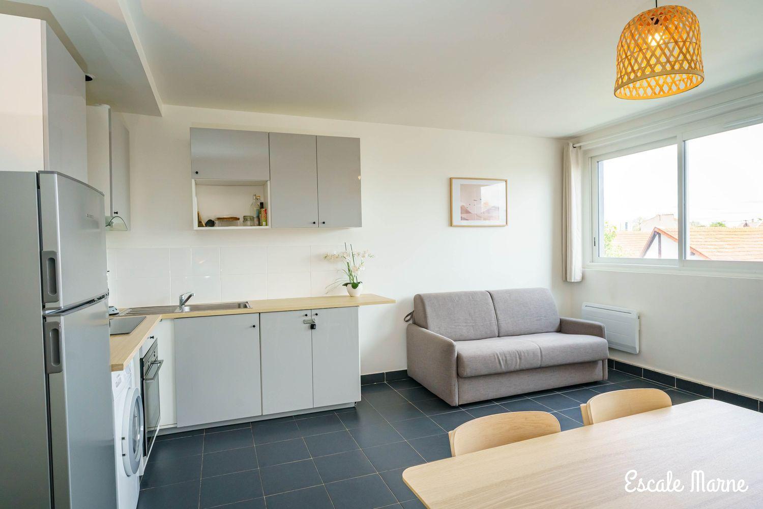 Escale-Marne Fr - 101 - Free Parking - Free Luggage Storage - All Equipped - Linen Included - Washing Machine - Luxury Eve Sleep Mattress 160X200 - 10Mn Walk Metro 8 - Rer A - Panoramic View - From 1 To 4 Guests 迈松阿尔福 外观 照片